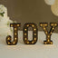 LED Marquee Letter "Y" Industrial Style Antique Black - Light-Up Alphabet Sign for Weddings & Displays 9"