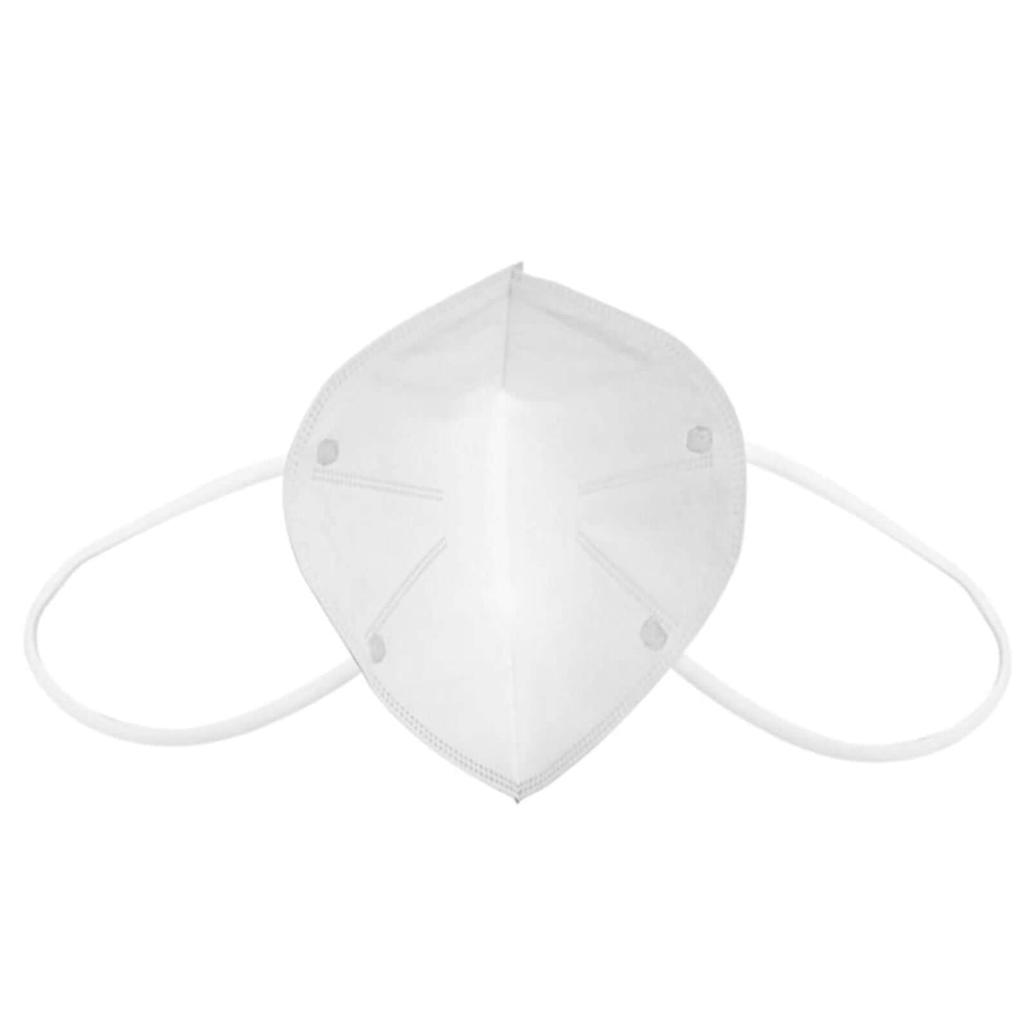 5 Pack KN95 Face Mask With 5 Layer Filters, Elastic Ear Loops And Nose Bridge Clip