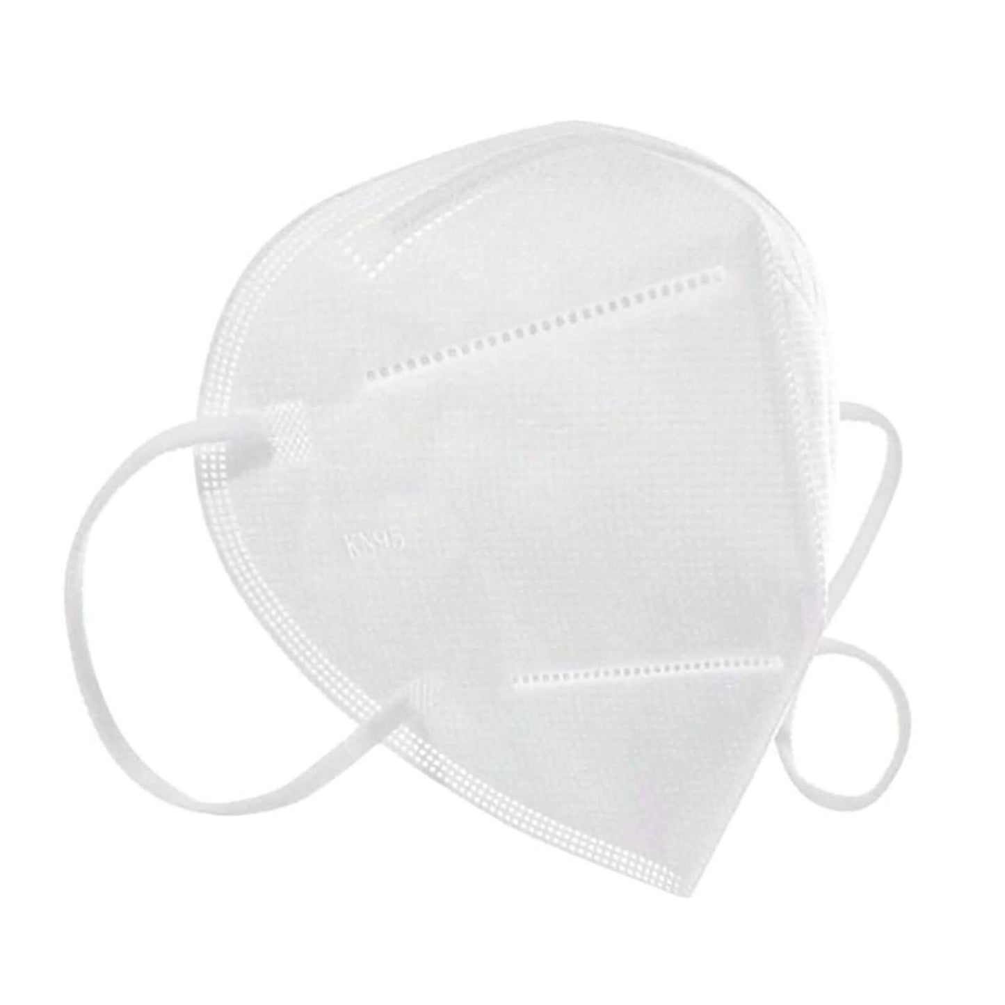 5 Pack KN95 Face Mask With 5 Layer Filters, Elastic Ear Loops And Nose Bridge Clip
