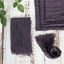 5 Pack Gauze Cheesecloth 24"x19" Napkins Purple Reusable Dinner Napkins