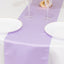 Lamour Satin 12"x108" Table Runner Lavender Lilac - Smooth & Lustrous Finish