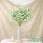 4 Stems 27" White Artificial Silk Babys Breath Gypsophila Flowers