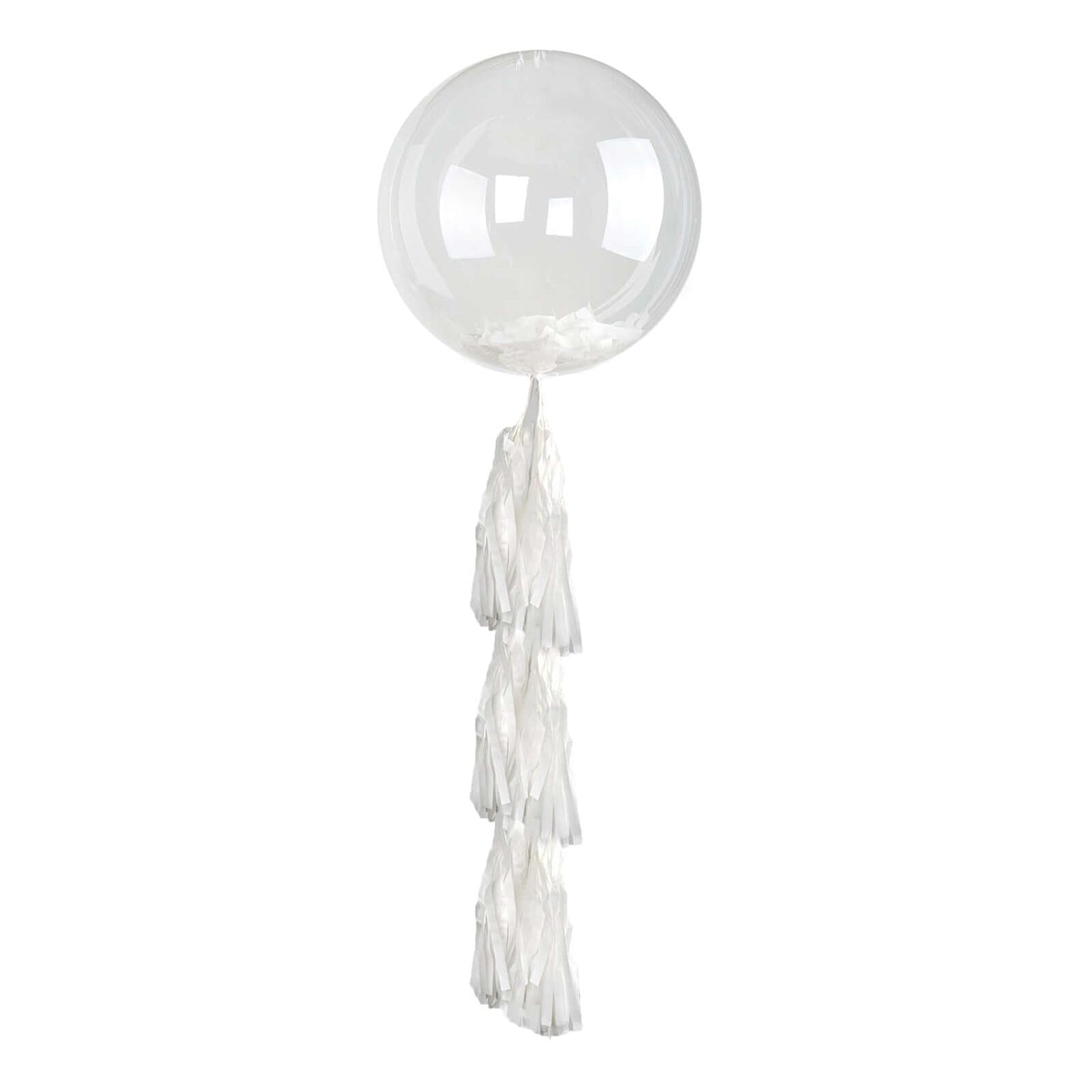 10 Pack 16" Clear Fully Transparent PVC Helium Air Bubble Balloons