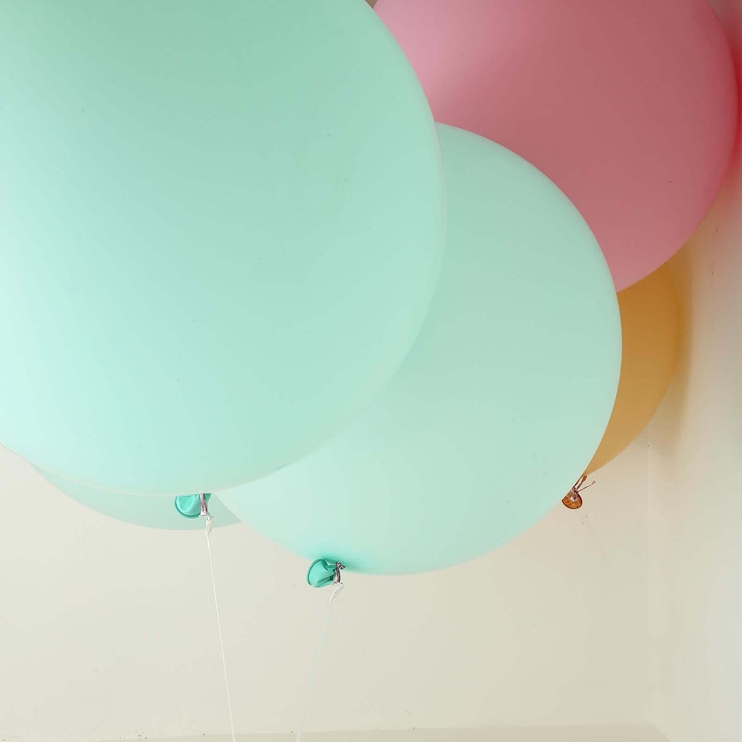2 Pack 32" Large Matte Pastel Seafoam Helium or Air Latex Balloons