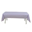 5-Pack Plastic Table Covers Lavender Lilac Rectangle - Reliable PVC Disposable Covers for Gatherings 54"x108"