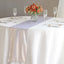Polyester 12"x108" Table Runner Beige Shimmer Sequin Dots - Wrinkle-Free Finish Table Linen