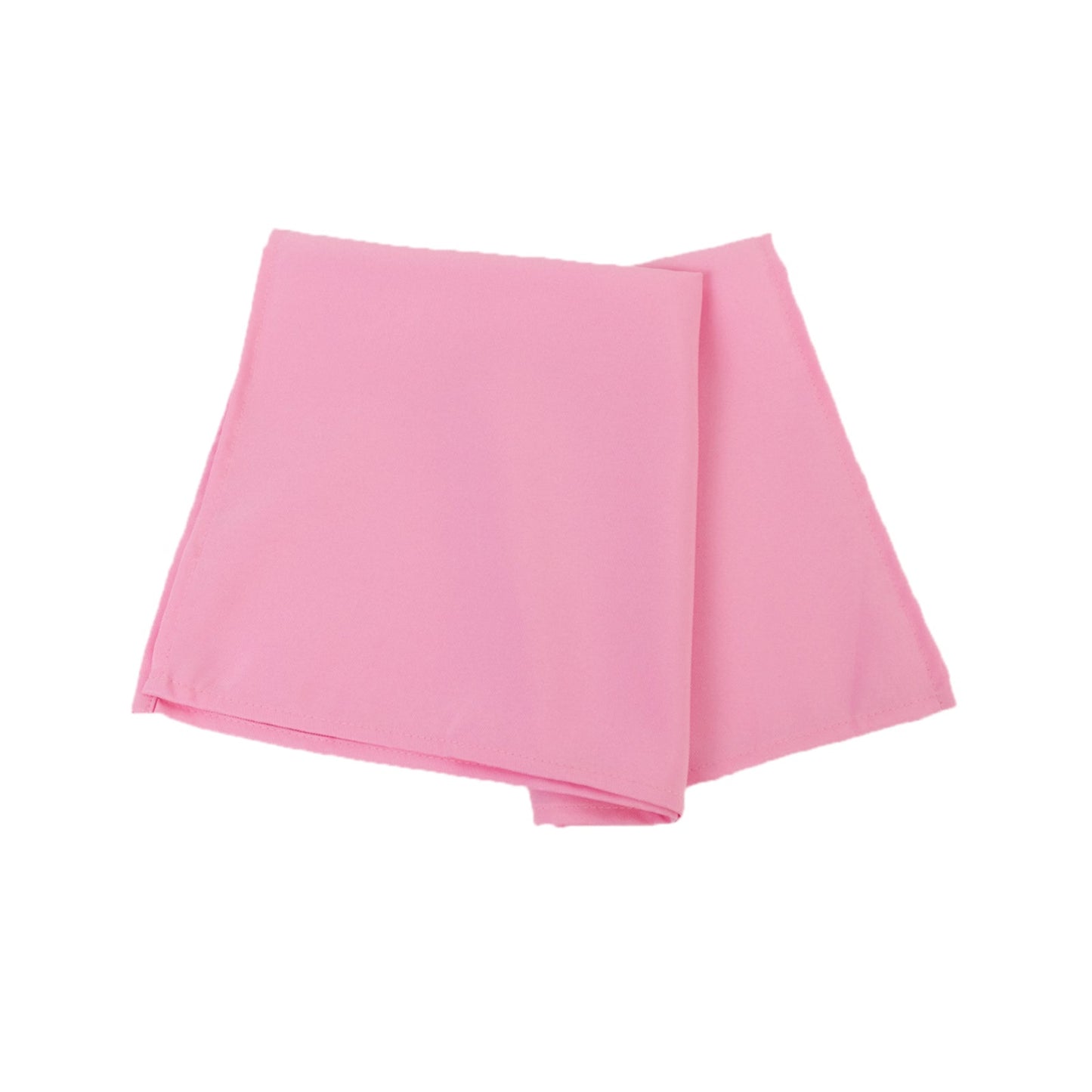 5 Pack Premium Polyester 20"x20" Napkins Pink - Wrinkle-Resistant & Durable Dinner Napkins