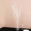6-Pack Natural Birch Tree Branches 46" White - Versatile Extra Long Decorative Dried Willow Twigs Sticks for Vase Centerpiece Wedding Decor