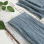 5 Pack Gauze Cheesecloth 24"x19" Napkins Dusty Blue Reusable Dinner Napkins