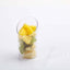 24-Pack Plastic Appetizer Cups Clear Diminutive Flasket - Lightweight Disposable Cups for Treats 3oz