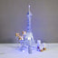 3.5ft Color Changing LED Metal Eiffel Tower Columns LED Lamp, Night Light Wedding Centerpiece