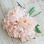 11" Blush Real Touch Artificial Silk Peonies Flower Bouquet