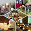 12-Pack LED Votive Candles Classic White Design - Reusable Flameless Battery Operated Lights