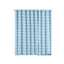 2 Pack White Light Blue Chevron Design Thermal Blackout Curtains With Chrome Grommet Window Treatment Panels - 52"x84"