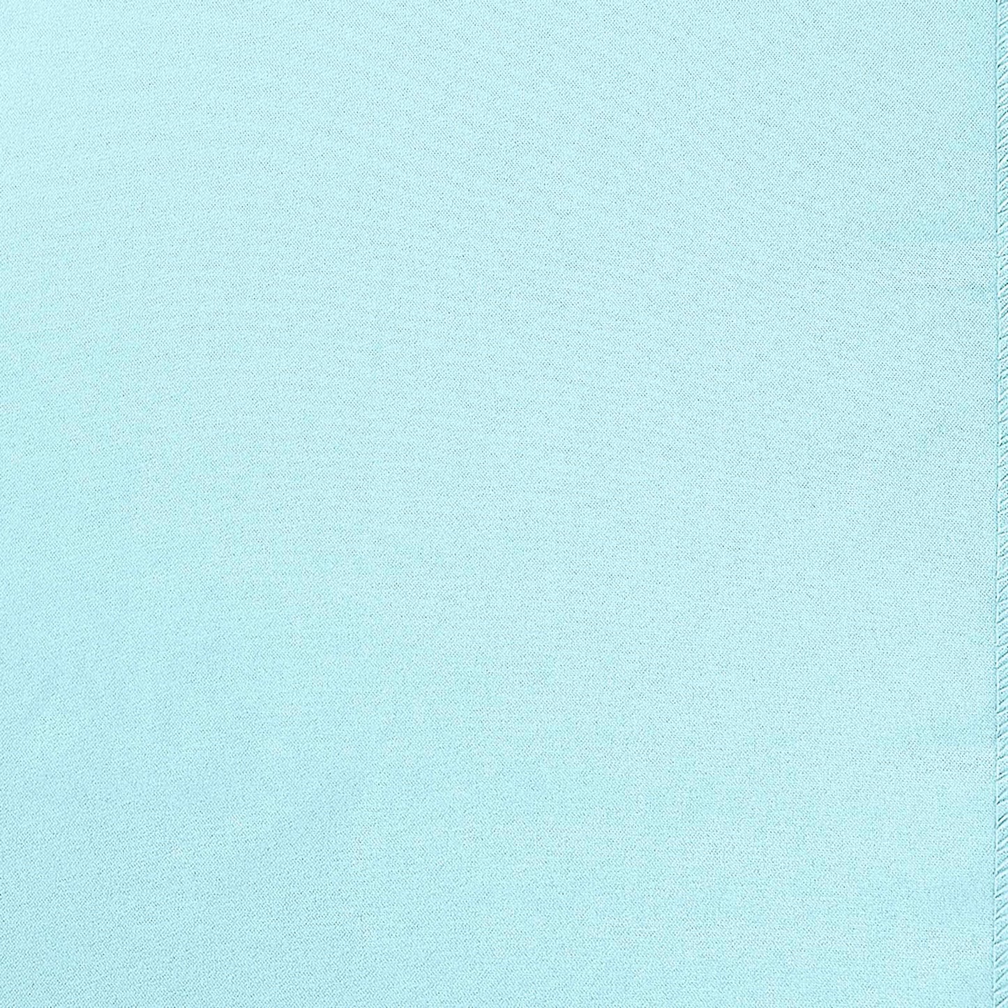 Polyester 12"x108" Table Runner Light Blue - Durable & Wrinkle-Resistant Table Decor