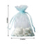 10 Pack 4"x6" Light Blue Organza Drawstring Wedding Party Favor Gift Bags - Clearance SALE