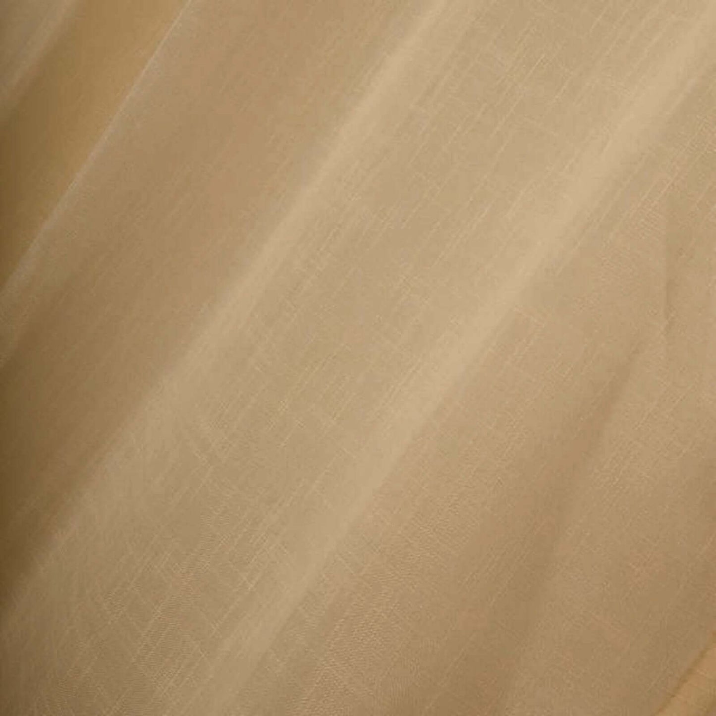 2 Pack Handmade Natural Faux Linen Curtains 52"x64", Curtain Panels With Chrome Grommets