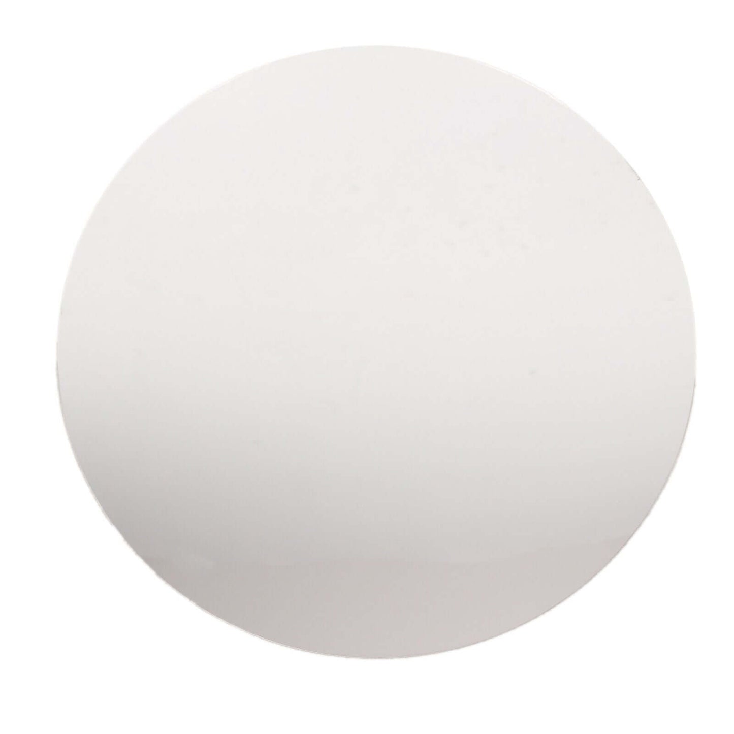 10-Pack Dining Plate Chargers Decorative Acrylic Mirror Silver Round - Lightweight Event Display 13"