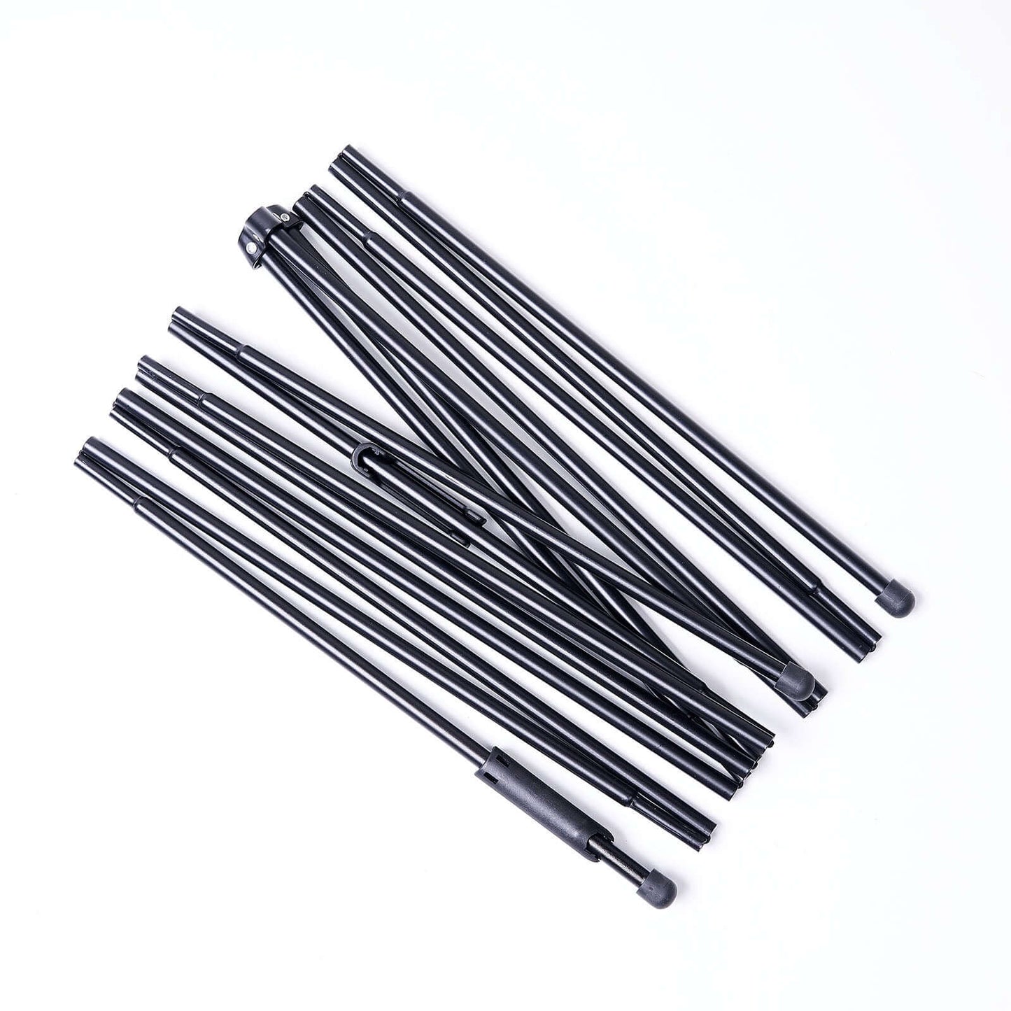 65" Black Metal Sign Holder Easel Stand, Collapsible Tripod Stand