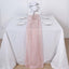 Chiffon 6ft Table Runner Blush - Flowy & Lightweight Table Decor
