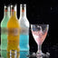 12-Pack Plastic Wine Glasses Clear Short Hollow Stem - Stylish Disposable Cups for Wine 6oz
