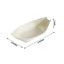 50-Pack Pine Wood Boat Shaped Food Trays Natural Compostable Design - 100% Biodegradable Sushi Snack Plates 6"