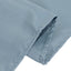 Premium Polyester 90"x132" Rectangle Tablecloth Dusty Blue - Seamless 220GSM Stain-Resistant Table Cover