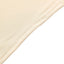7ft Matte Beige Spandex Fitted Chiara Backdrop Stand Cover For Round Top Wedding Arch