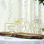8" Tall Gold Freestanding 3D Decorative Metal Wire Numbers, Wedding Table Numbers -9