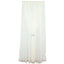 Ivory Chiffon Polyester Event Curtain Drapes, Dual Layer Divider Backdrop Curtain Panels with Rod Pockets - 10ftx10ft