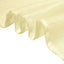Linen 72"x72" Table Overlay Square Tablecloth Ivory - Slubby Textured Wrinkle-Resistant Design for Stylish Occasions