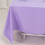 Premium Polyester Square Tablecloth 70"x70" Lavender Lilac 220GSM Wrinkle-Resistant Table Cover