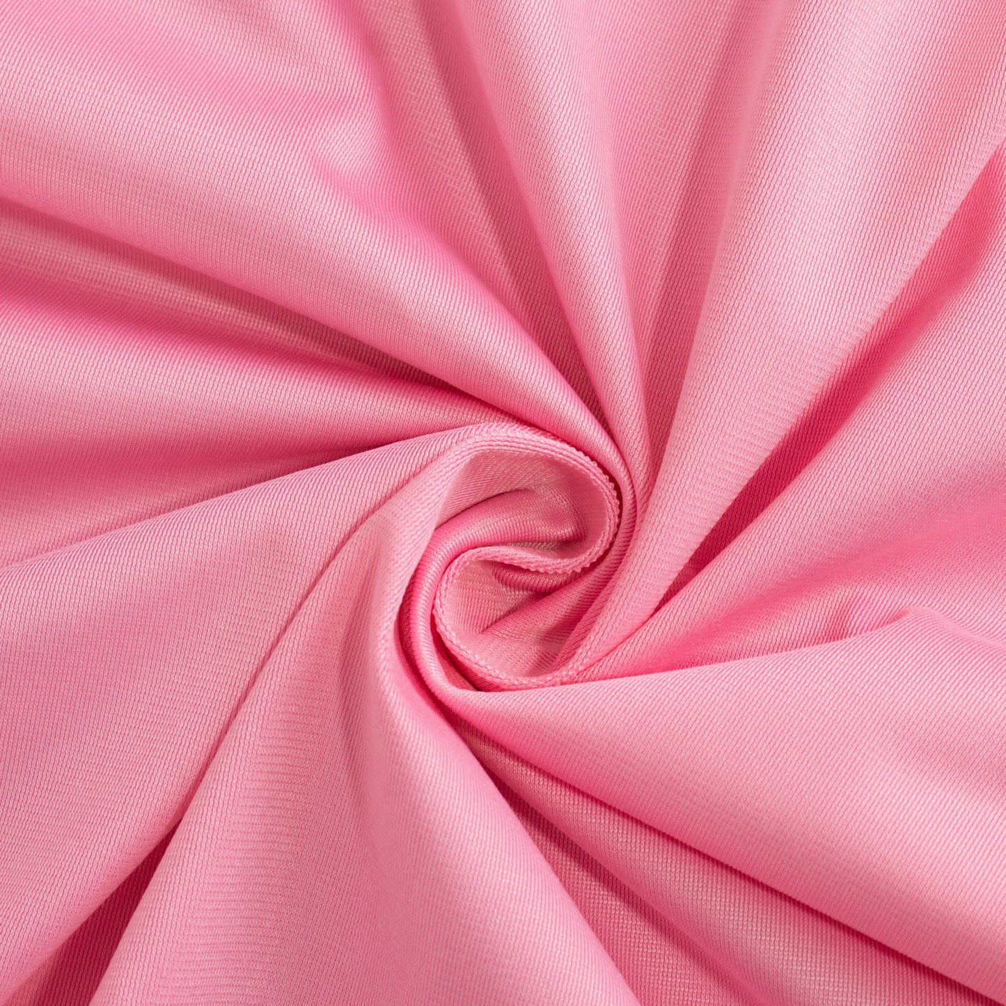 Scuba Round 90" Tablecloth Pink - Wrinkle Free & Stain Resistant Table Cover