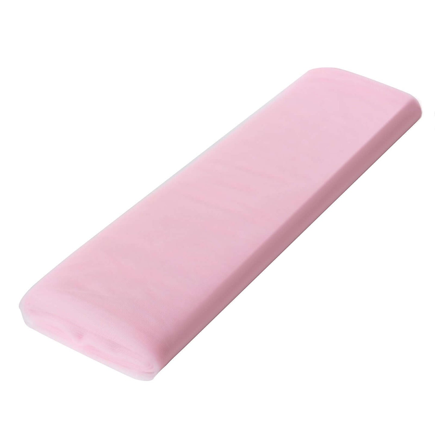 54"x40 Yards Pink Tulle Fabric Bolt, DIY Crafts Sheer Fabric Roll