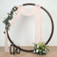 20ft Blush Gauze Cheesecloth Fabric Wedding Arch Drapery, Window Scarf Valance, Boho Decor Arbor Curtain Panel