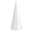 24 Pack 6" White Styrofoam Cone, Foam Cone For DIY Crafts