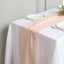 Chiffon 6ft Table Runner Nude - Flowy & Lightweight Table Decor