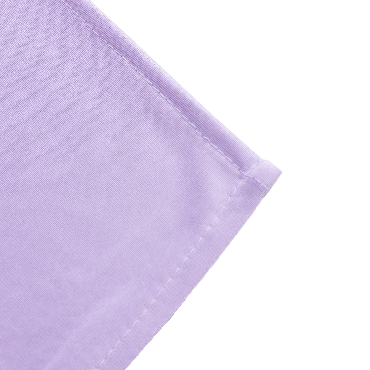 Scuba Rectangular 90"x156" Tablecloth Lavender Lilac - Wrinkle Free, Stain Resistant & Seamless Table Cover