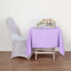 Polyester Square 54"x54" Tablecloth Lavender Lilac - Wrinkle-Resistant & Durable Table Cover