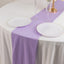 Scuba Polyester 12"x108" Table Runner Lavender Lilac - Wrinkle-Free Table Linen