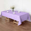 Polyester 60"x102" Rectangle Tablecloth Lavender Lilac - Durable and Stylish Table Cover
