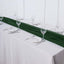 Chiffon 6ft Table Runner Hunter Emerald Green - Flowy & Lightweight Table Decor