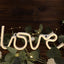 13" Love Neon Light Sign, LED Reusable Wall Decor Lights USB and Battery Operated