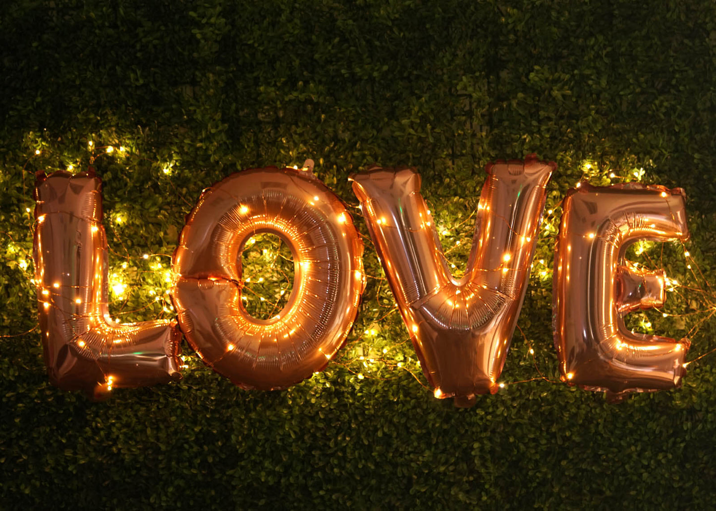 13" Matte Blush Letter and Number Balloons, Mylar Foil Alphabet Balloons