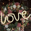 13" Love Neon Light Sign, LED Reusable Wall Decor Lights USB and Battery Operated