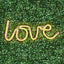 13" Love Neon Light Sign, LED Reusable Wall Decor Lights USB and Battery Operated
