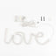 13" Love Neon Light Sign, LED Reusable Wall Decor Lights USB and Battery Operated