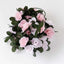 2 Pack 8ft Blush Dusty Rose Artificial Silk Flower Garland Mini Rose Vines with 45 Flower Heads