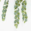 3 Pack 41" Green Real Touch Hanging Silk Silver Dollar Leaf Plant Stems, Artificial Indoor Eucalyptus Sprays