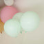 10 Pack 18" Matte Pastel Mint Helium or Air Latex Party Balloons